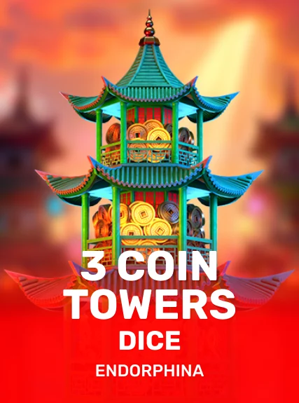 3 Coin Towers Dice game tile