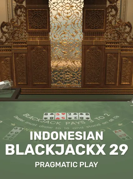 Indonesian BlackjackX 29 game tile